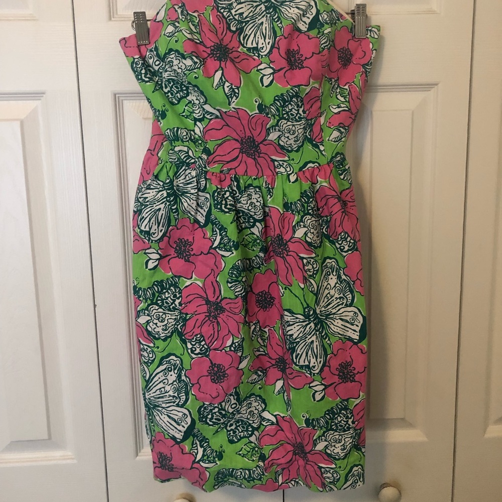 Strapless Lilly Pulitzer Dress NWOT